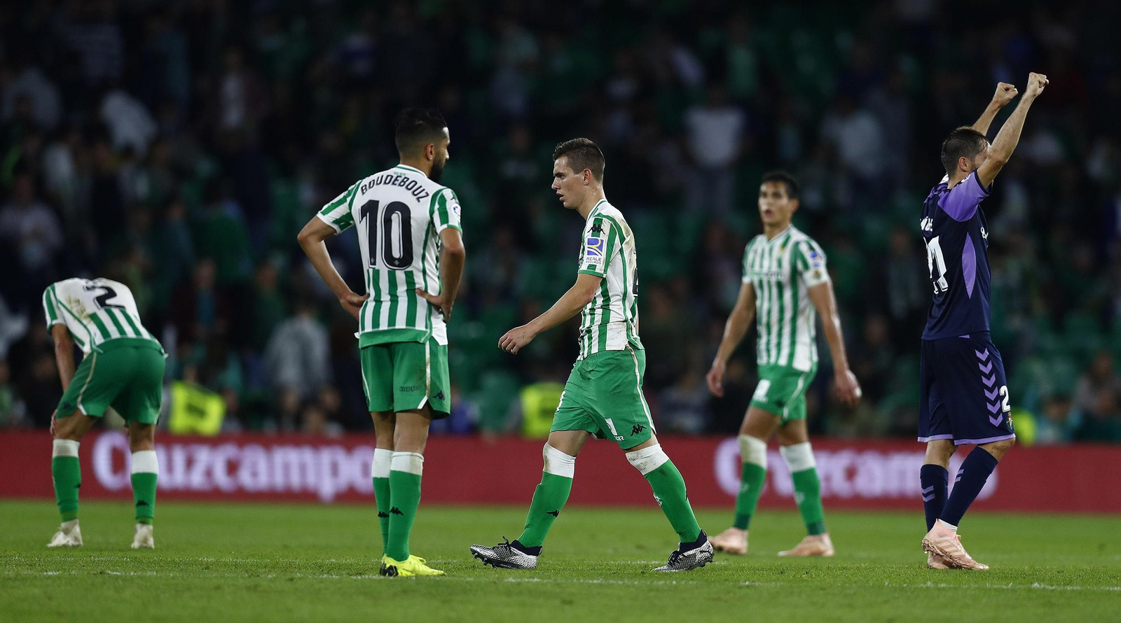 Las imágenes del Betis-Valladolid