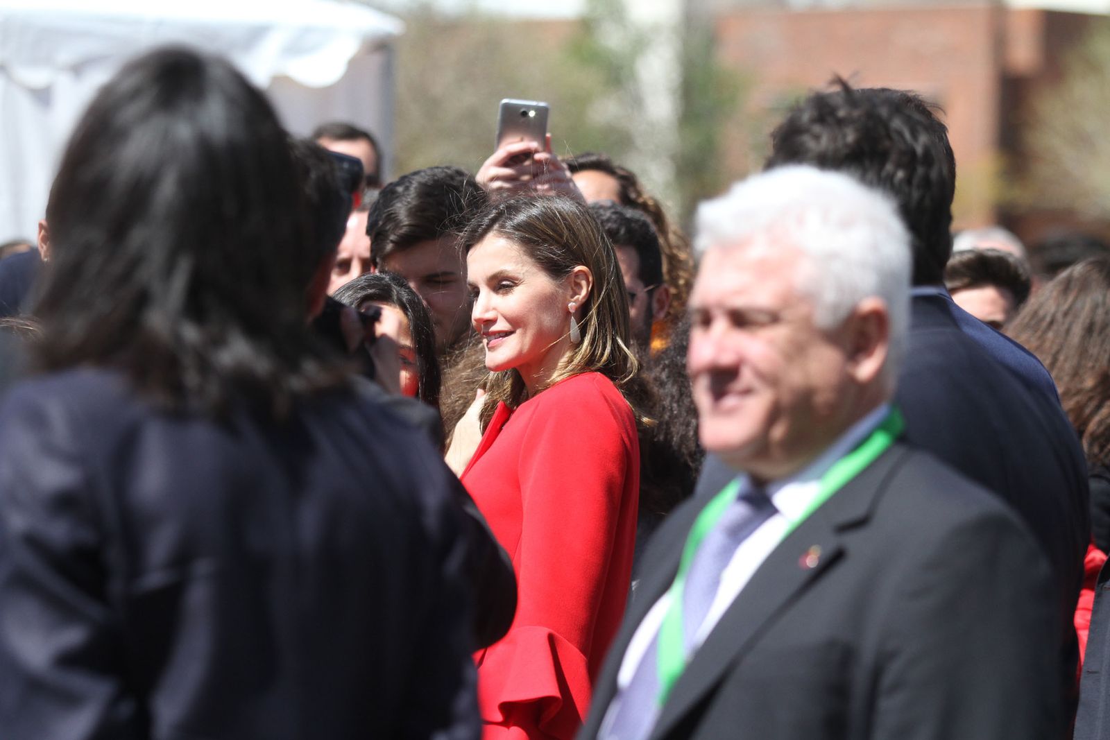 Imágenes de la visita de la reina Letizia a Huelva