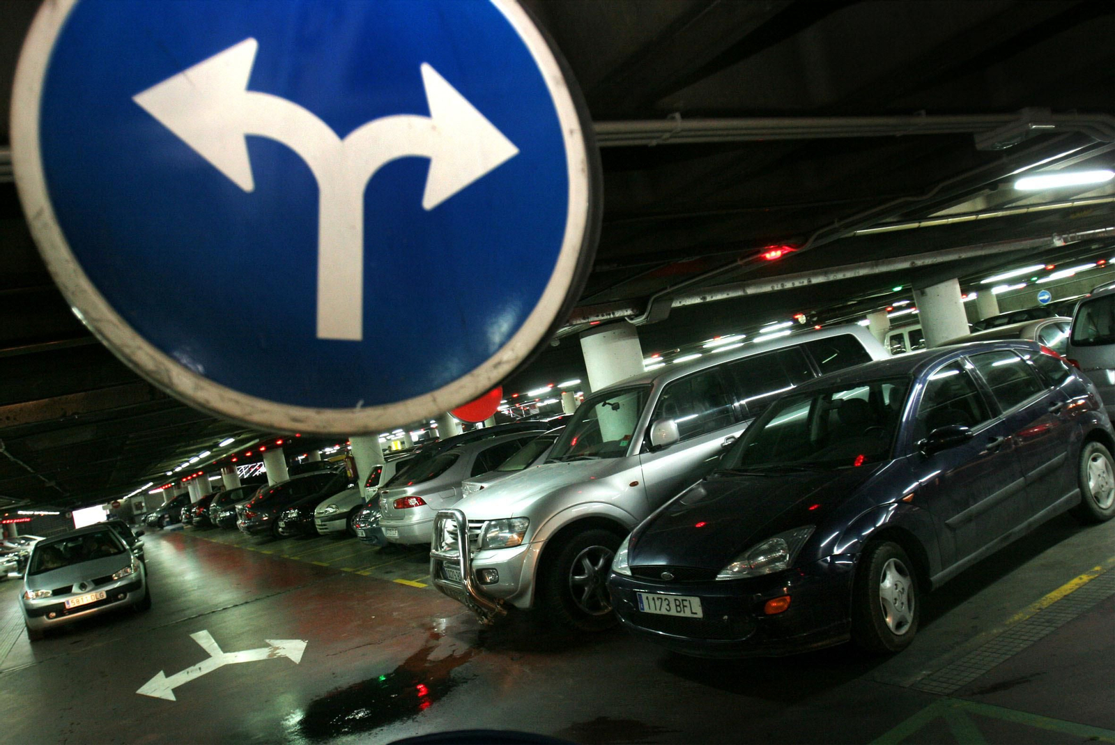 Un parking municipal, en una imagen de archivo.