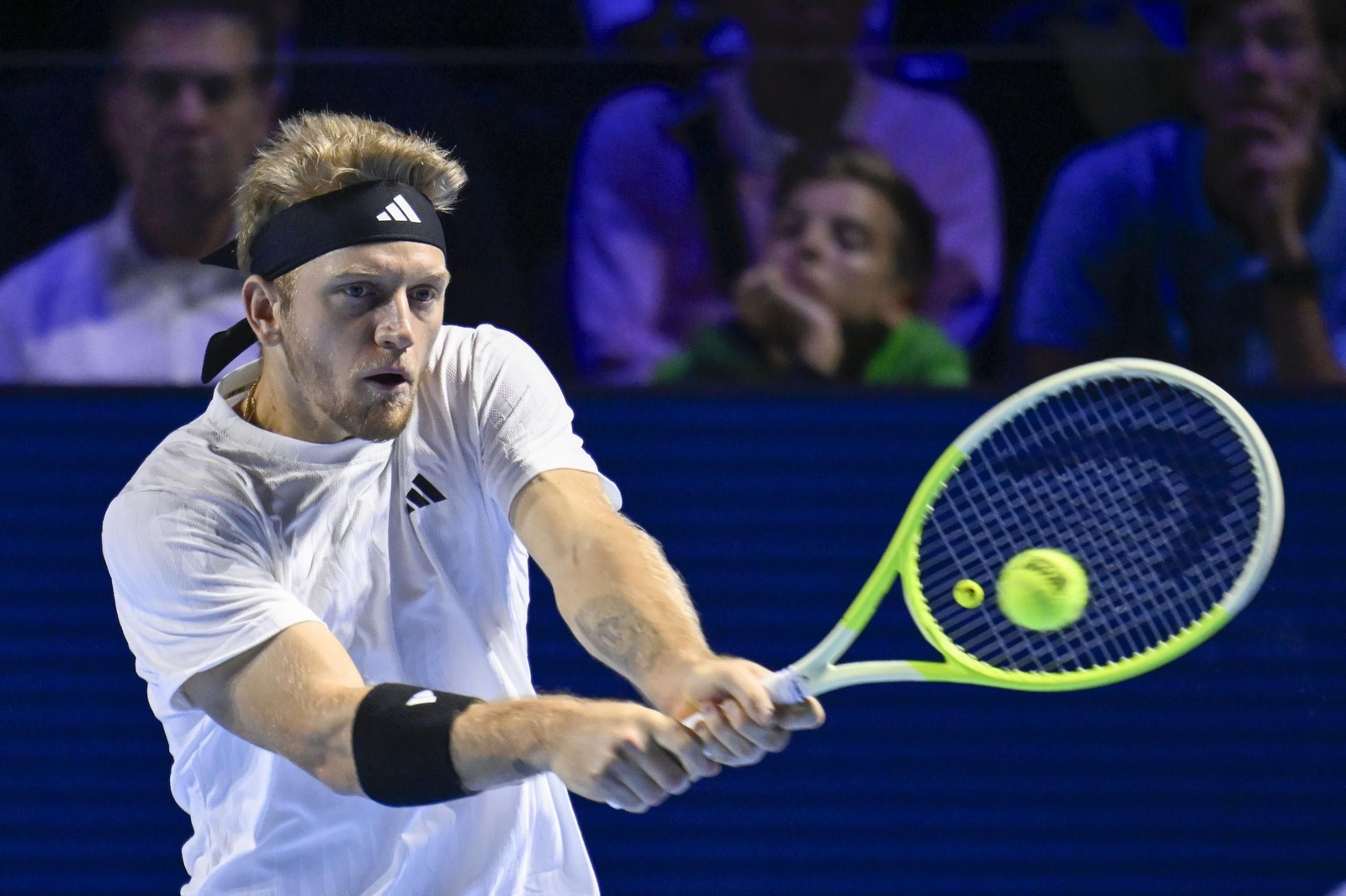 Las fotos del Davidovich-Humbert, semifinales del torneo de Basilea