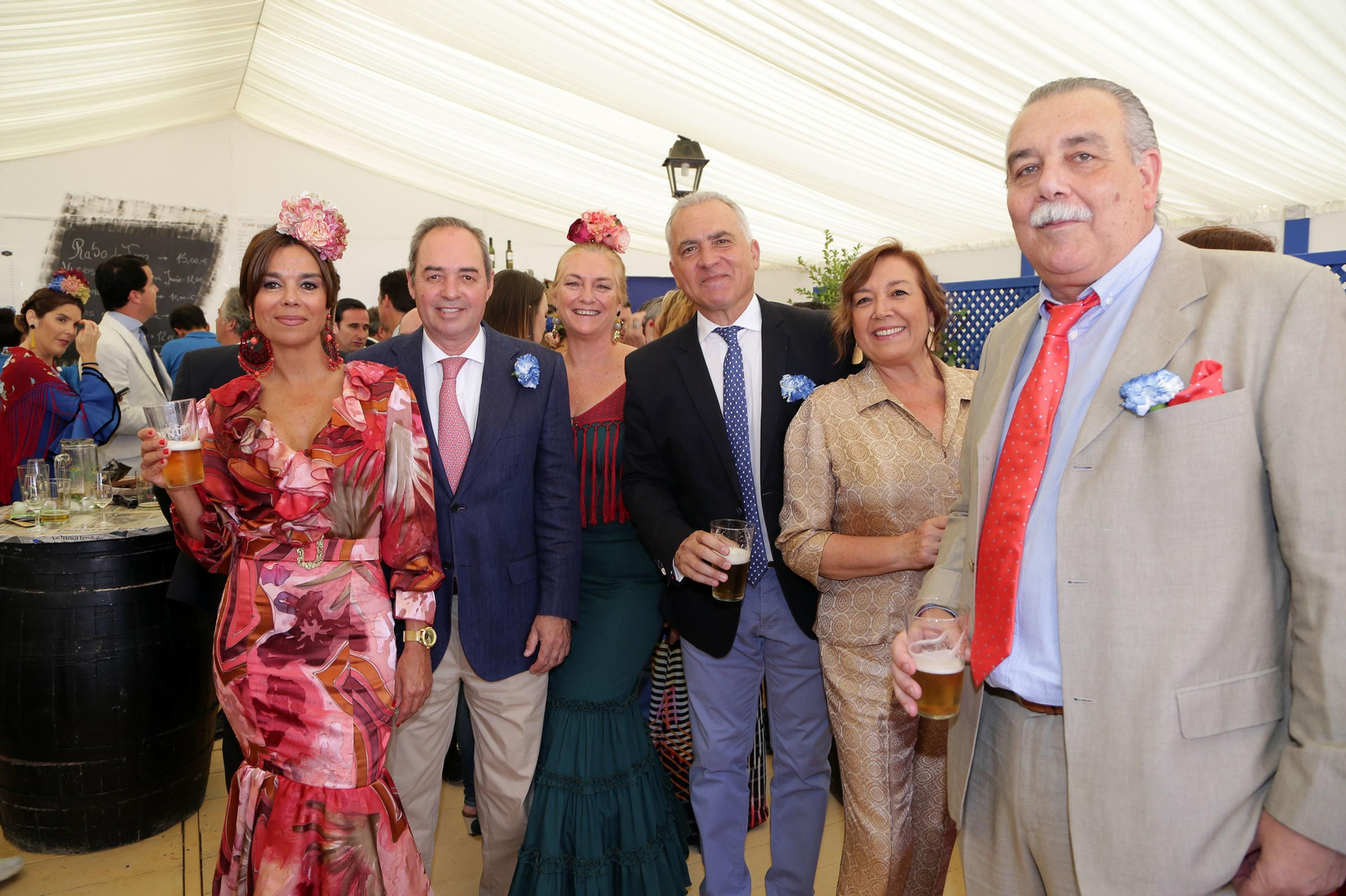 Manuel Villegas, Carmen Trespalacios, Nicolás Lucero, Concha Ribelles, José Ferradáns (Taberna del Anteojo) y Ana Fuentes.