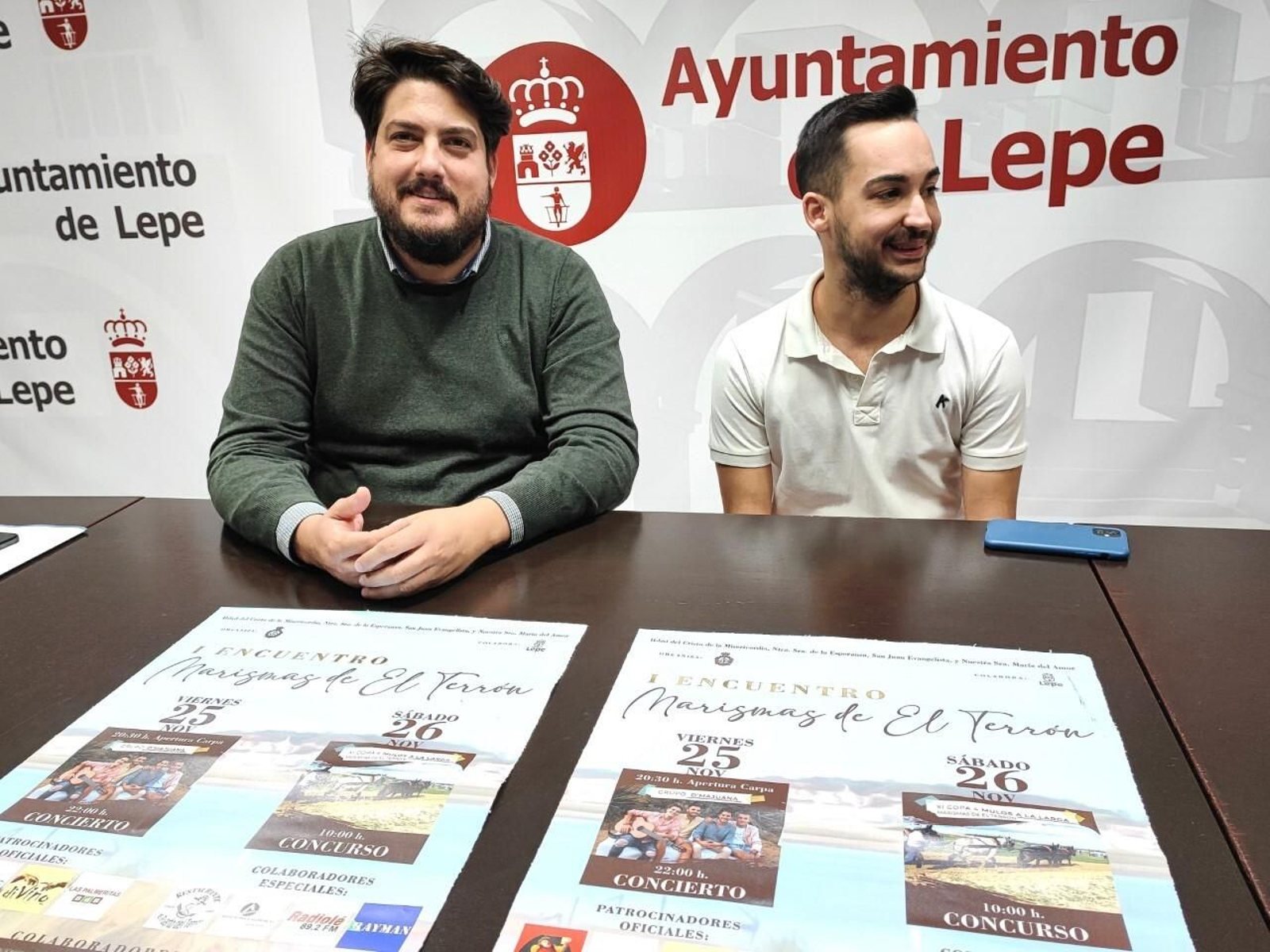 Un momento de la presentación de este primer Encuentro en El Terrón.