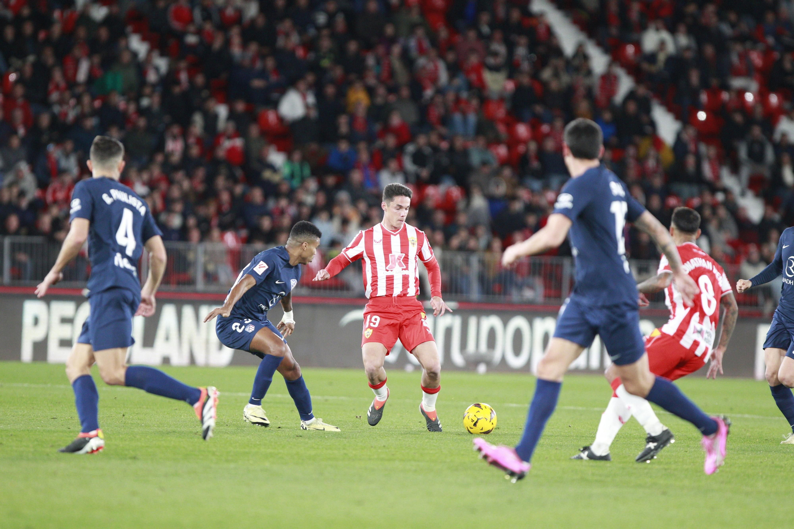 Las mejores imágenes del partido U.D. Almería-Atlético de Madrid