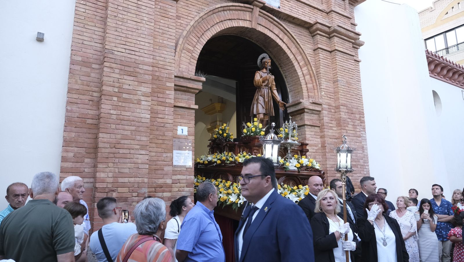 La procesión de San Isidro en El Ejido, en imágenes