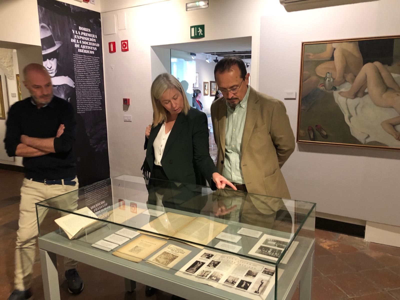 El delegado de la Junta, Fernando Egea, visitando el Museo Casa de los Tiros