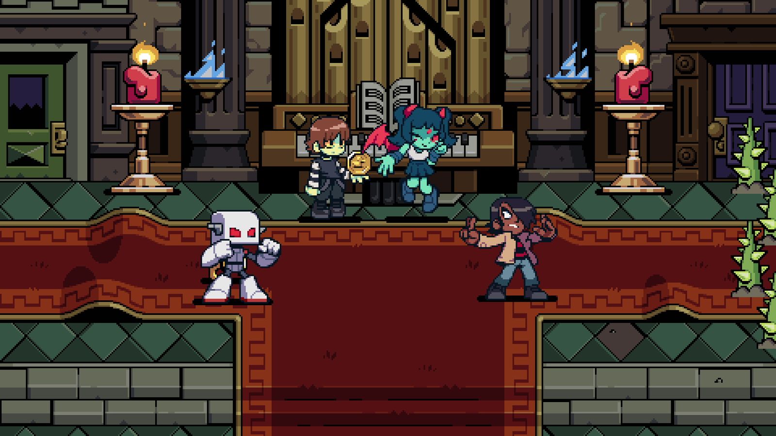 Así de colorido es este nuevo videojuego.