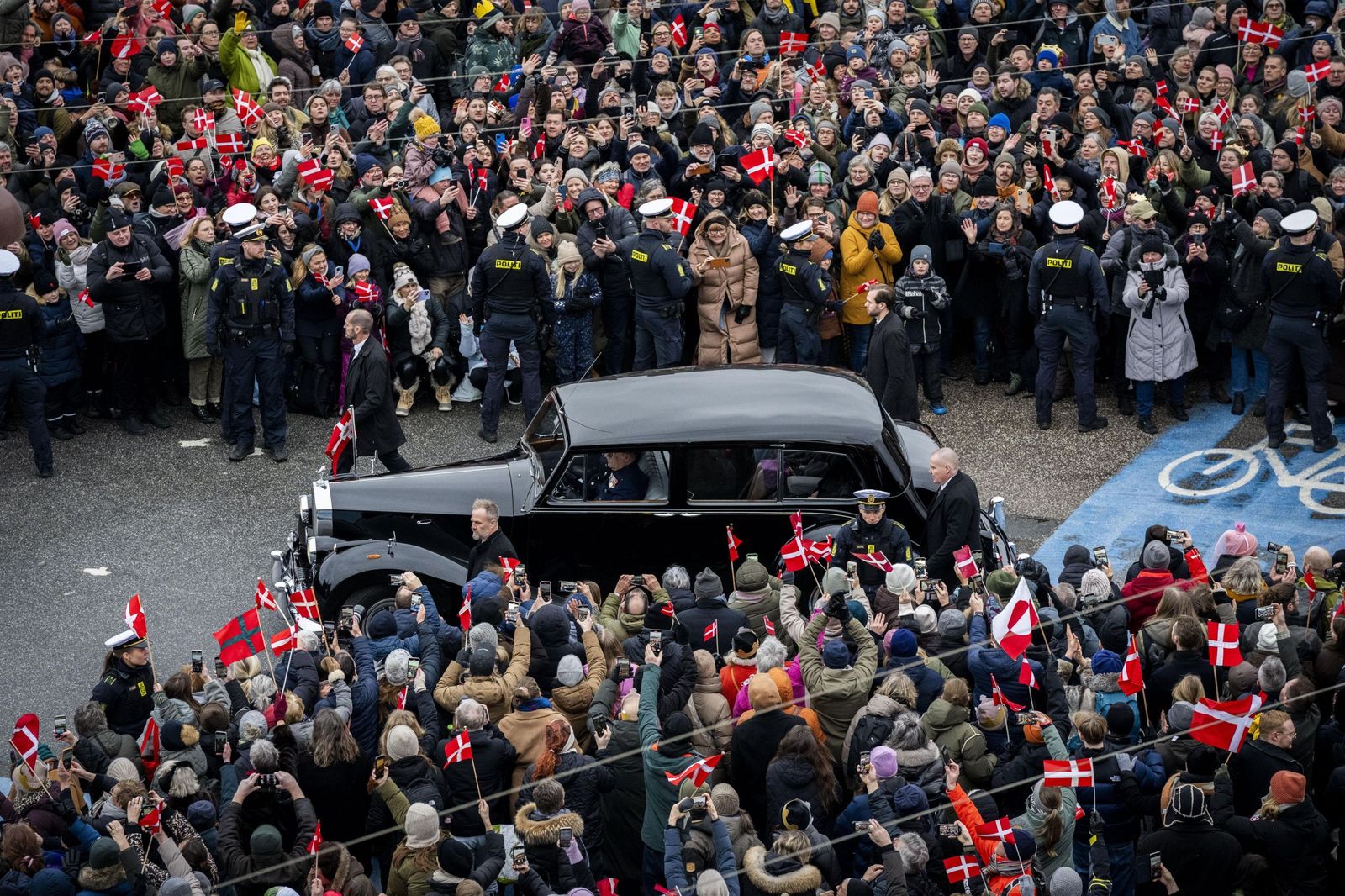 Las fotos de la coronación del rey Federico X de Dinamarca
