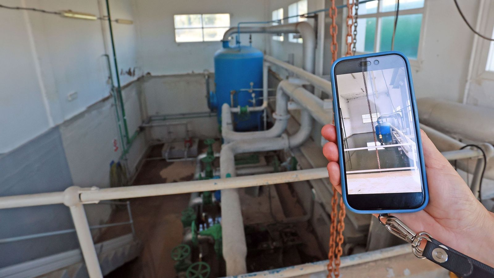 Así está la depuradora de Jerez