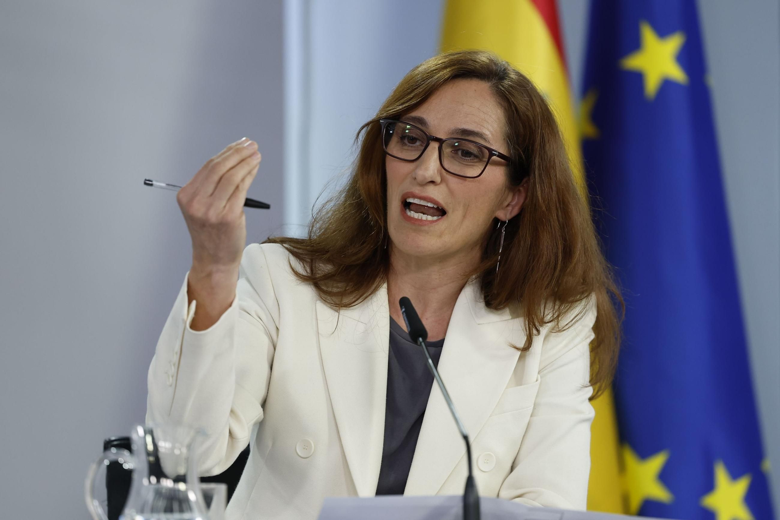 La ministra de Sanidad, Mónica García.
