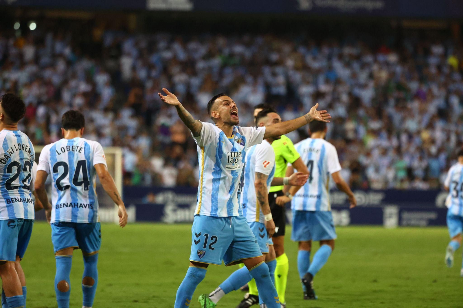 Las fotos del Málaga CF - Mirandés