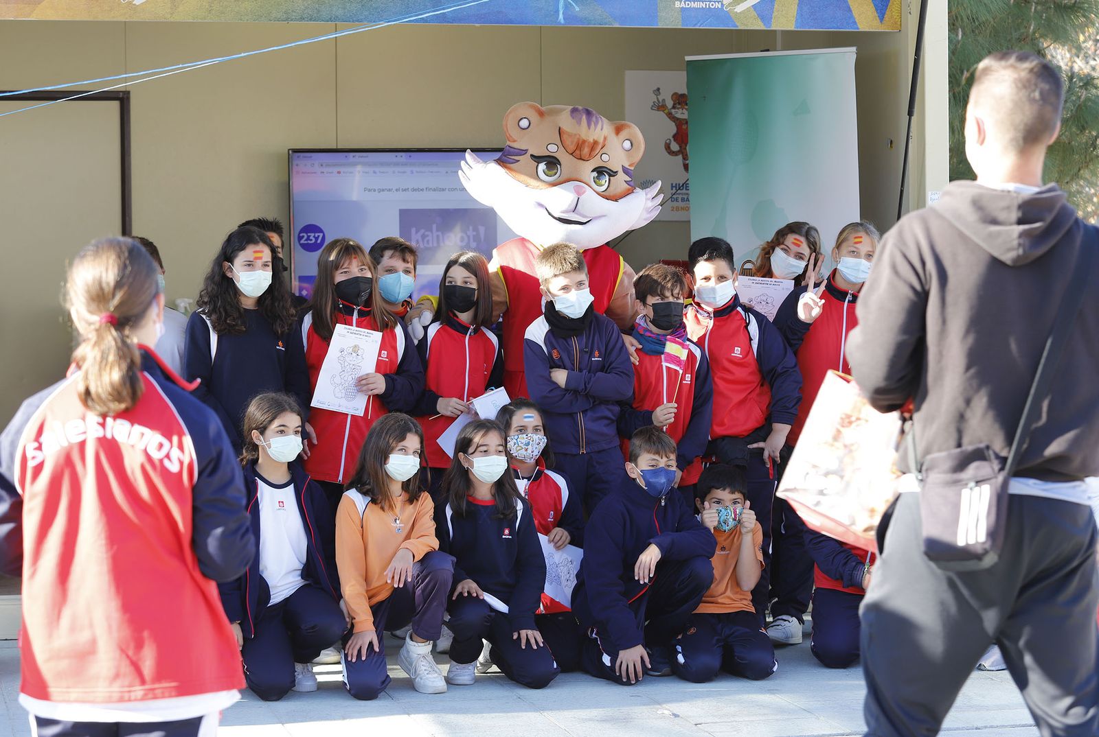 Las mejores imágenes de la jornada de bádminton del lunes en el Huelva 2021