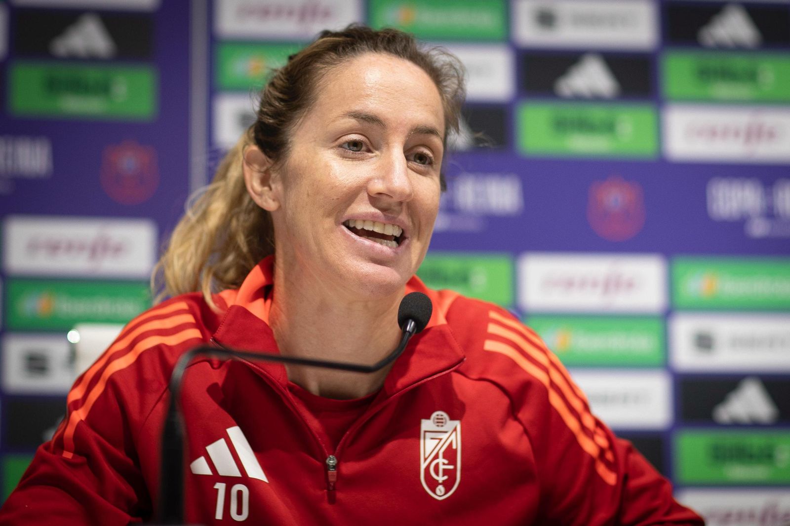 La capitana en sala de prensa este martes