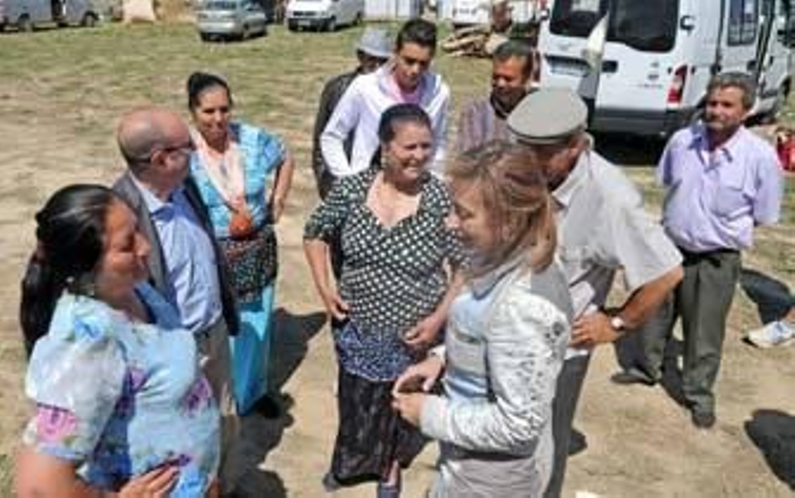 La zona didáctica del campamento