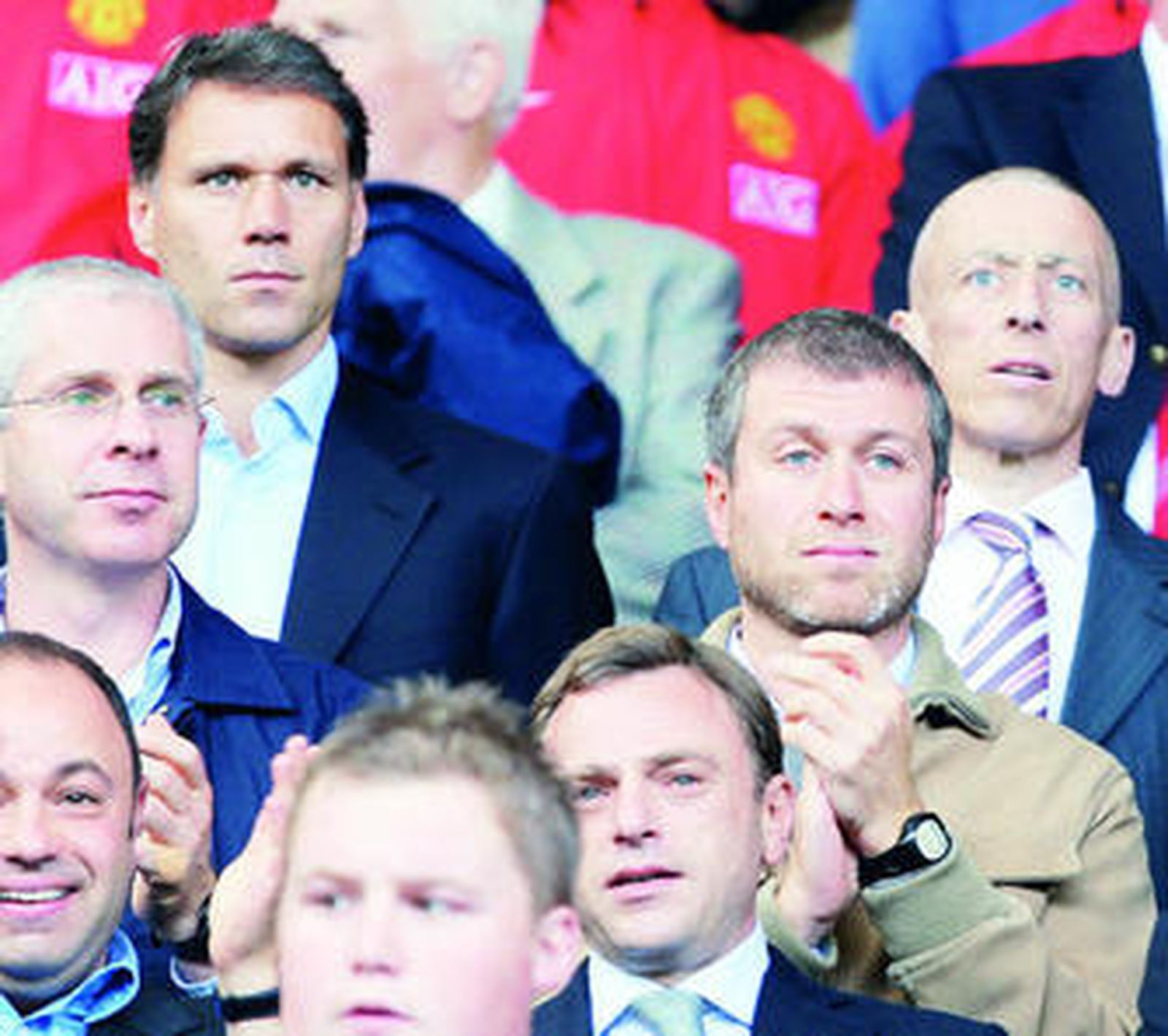 Abramovich, durante la disputa de un partido.