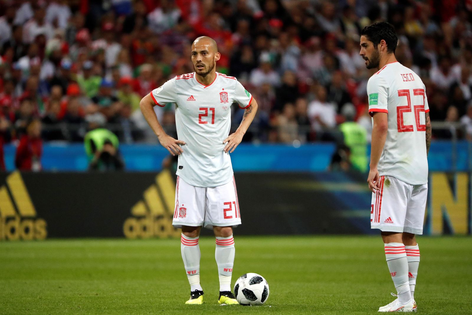 Las imágenes del Irán-España