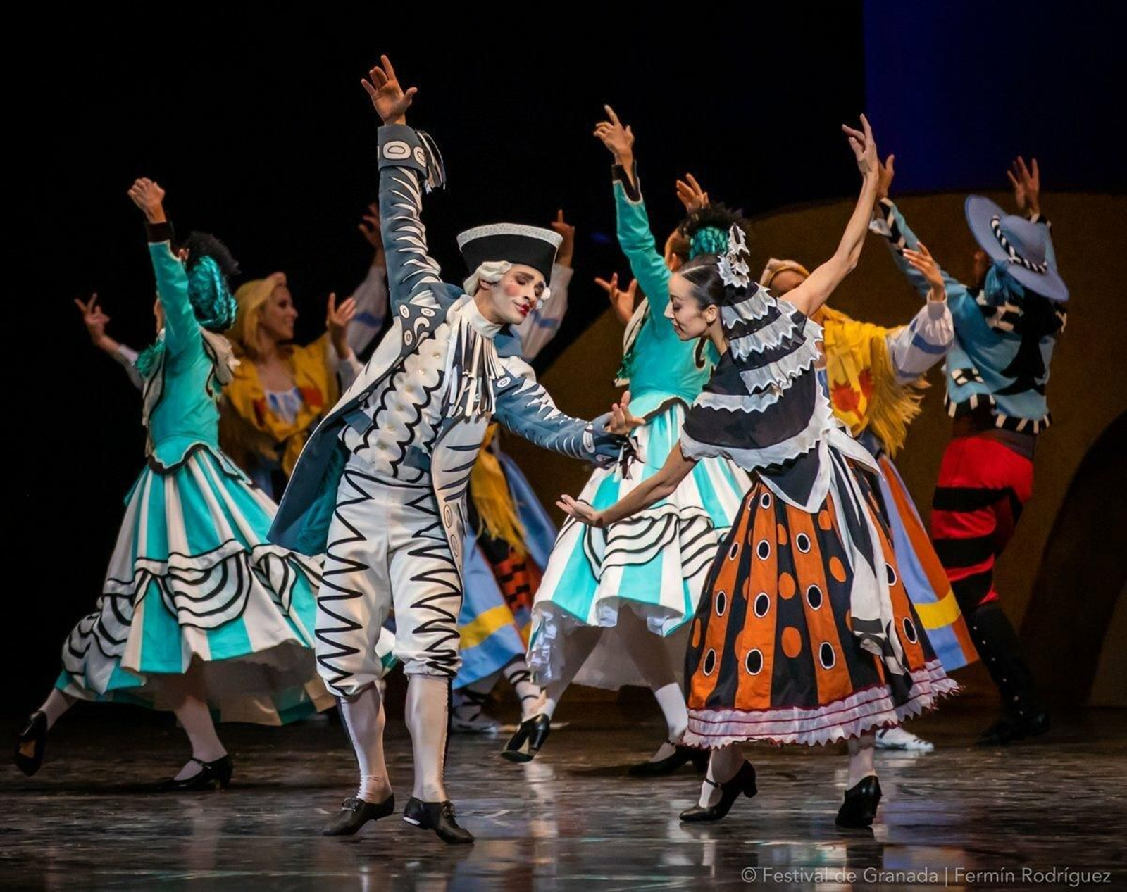 Representación de 'El sombrero de tres picos'