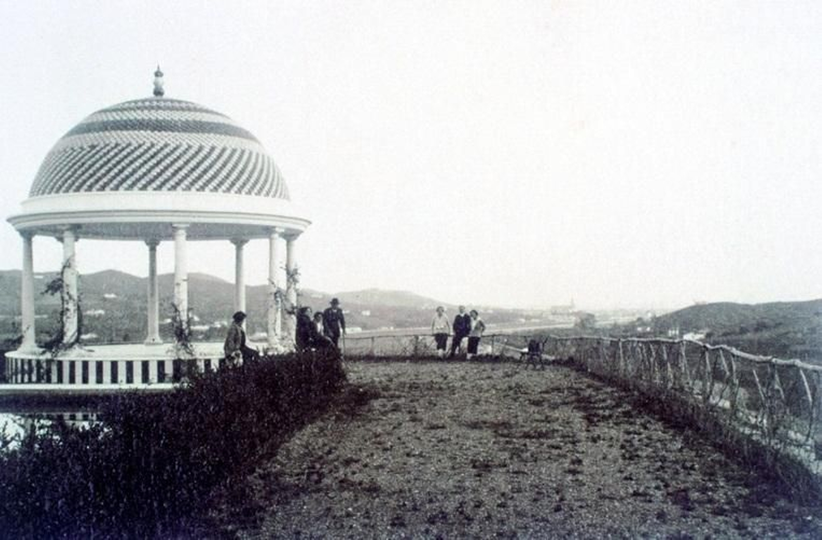 El mirador en el primer cuarto del siglo XX.