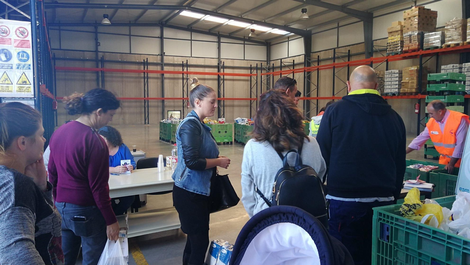 Mercadona da 6.500 kilos de productos al Banco de Alimentos.