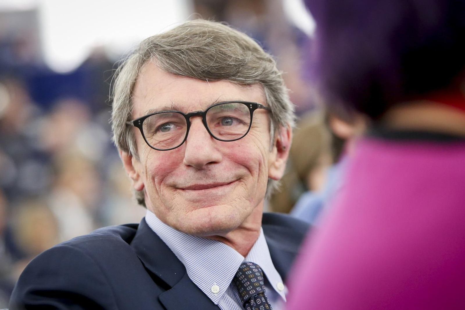 David Sassoli, presidente del Parlamento Europeo, en una imagen reciente.