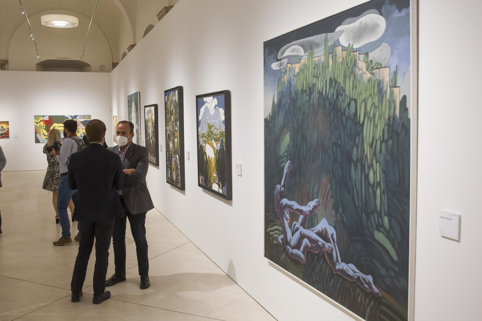 Las fotos de la nueva sala de exposiciones temporales Eugenio Chicano del Museo de Málaga
