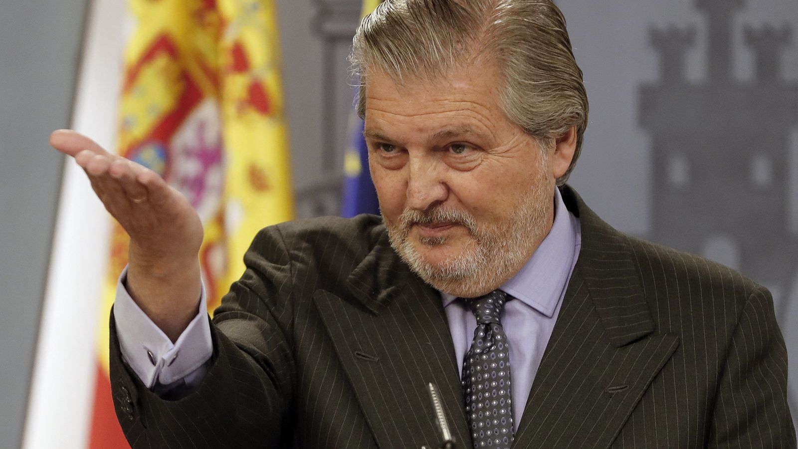 El exministro de cultura Íñigo  Méndez  de  Vigo.