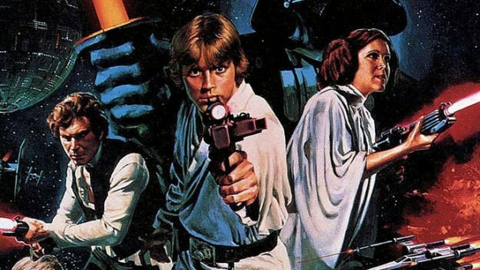 Un póster de 'Star wars'