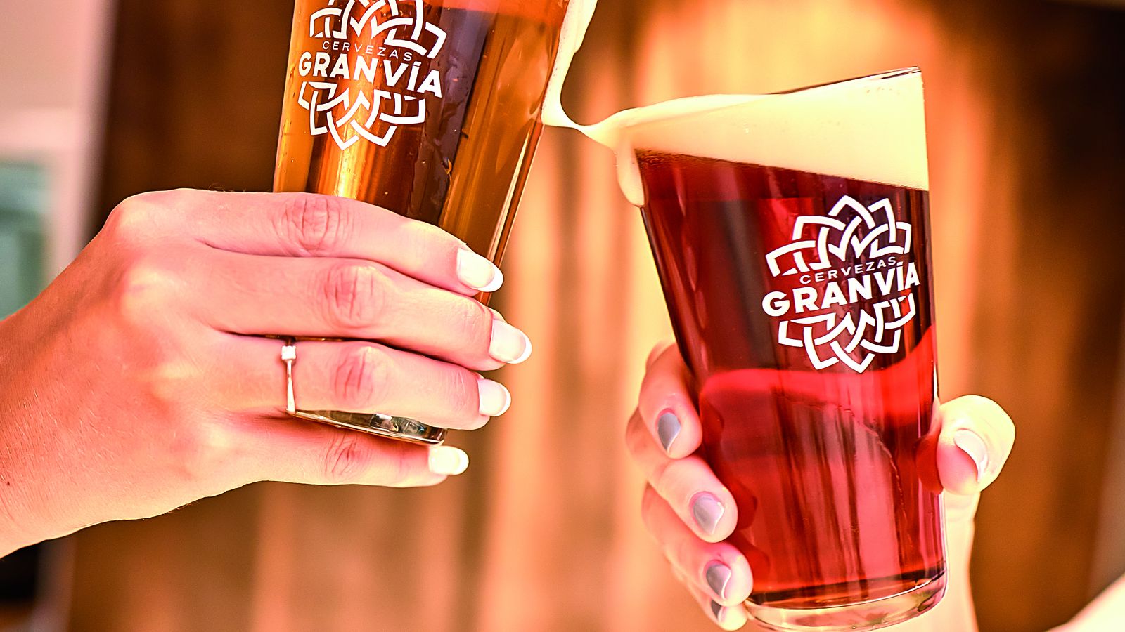 Cervezas Gran Vía.