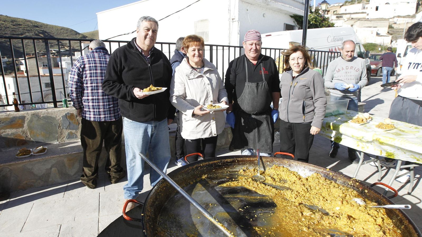 La gran paella de Escúllar.