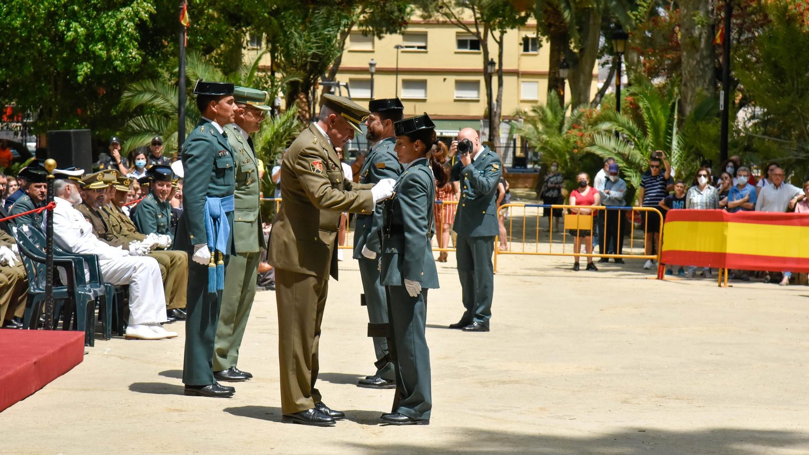 Las fotos del acto del 178 aniversario de la fundación  de la Guardia Civil