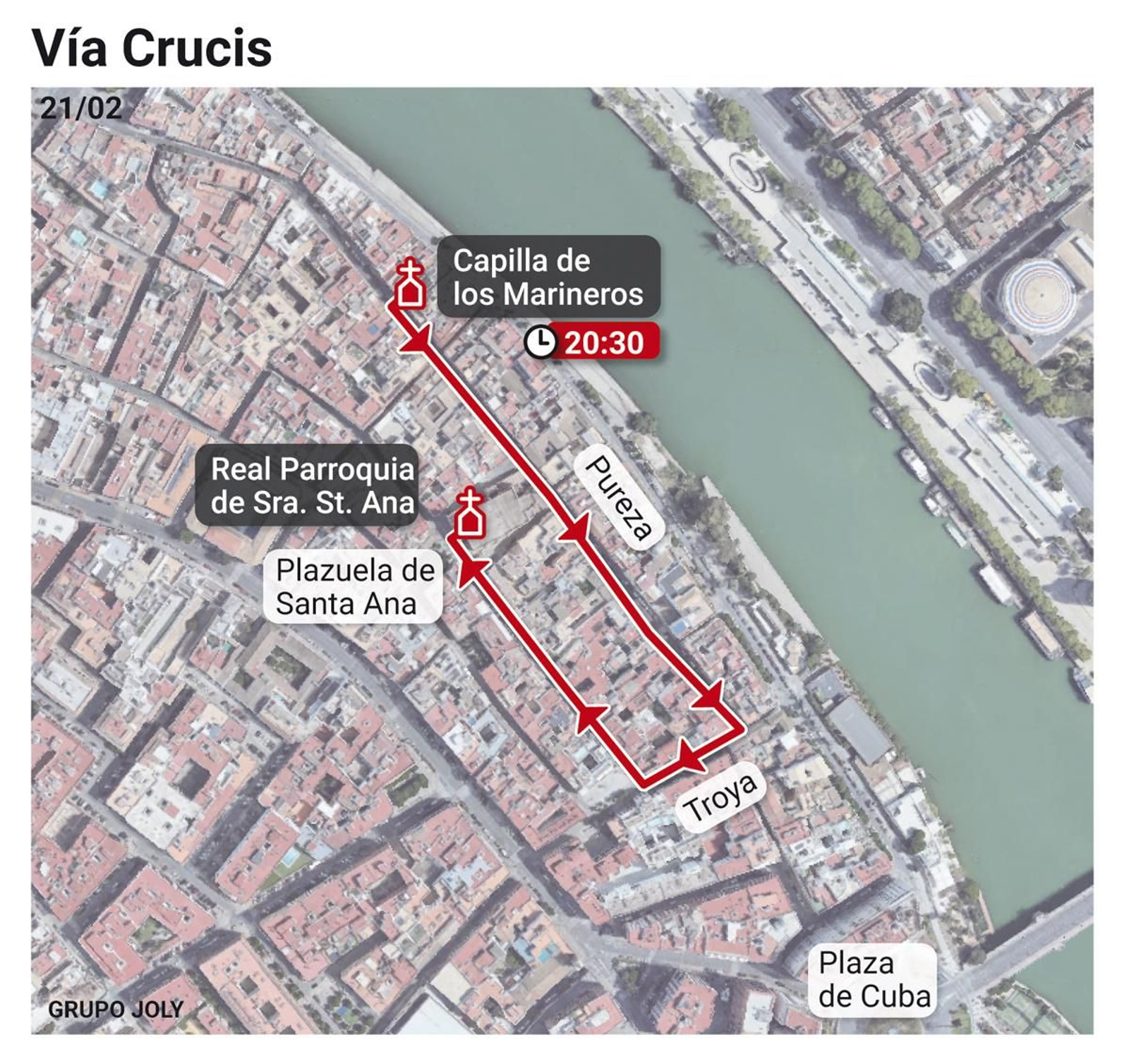 Vía Crucis Tres Caídas