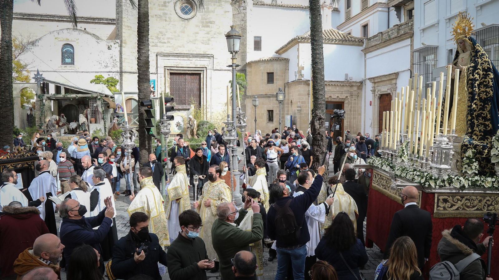 Loreto se trasladó hasta la basílica de la Merced