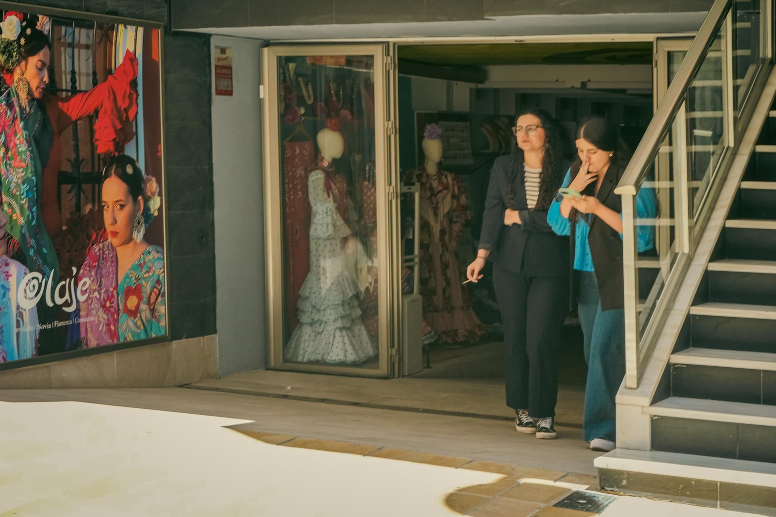 Así se vivió el apagón en las calles de Huelva, en imágenes