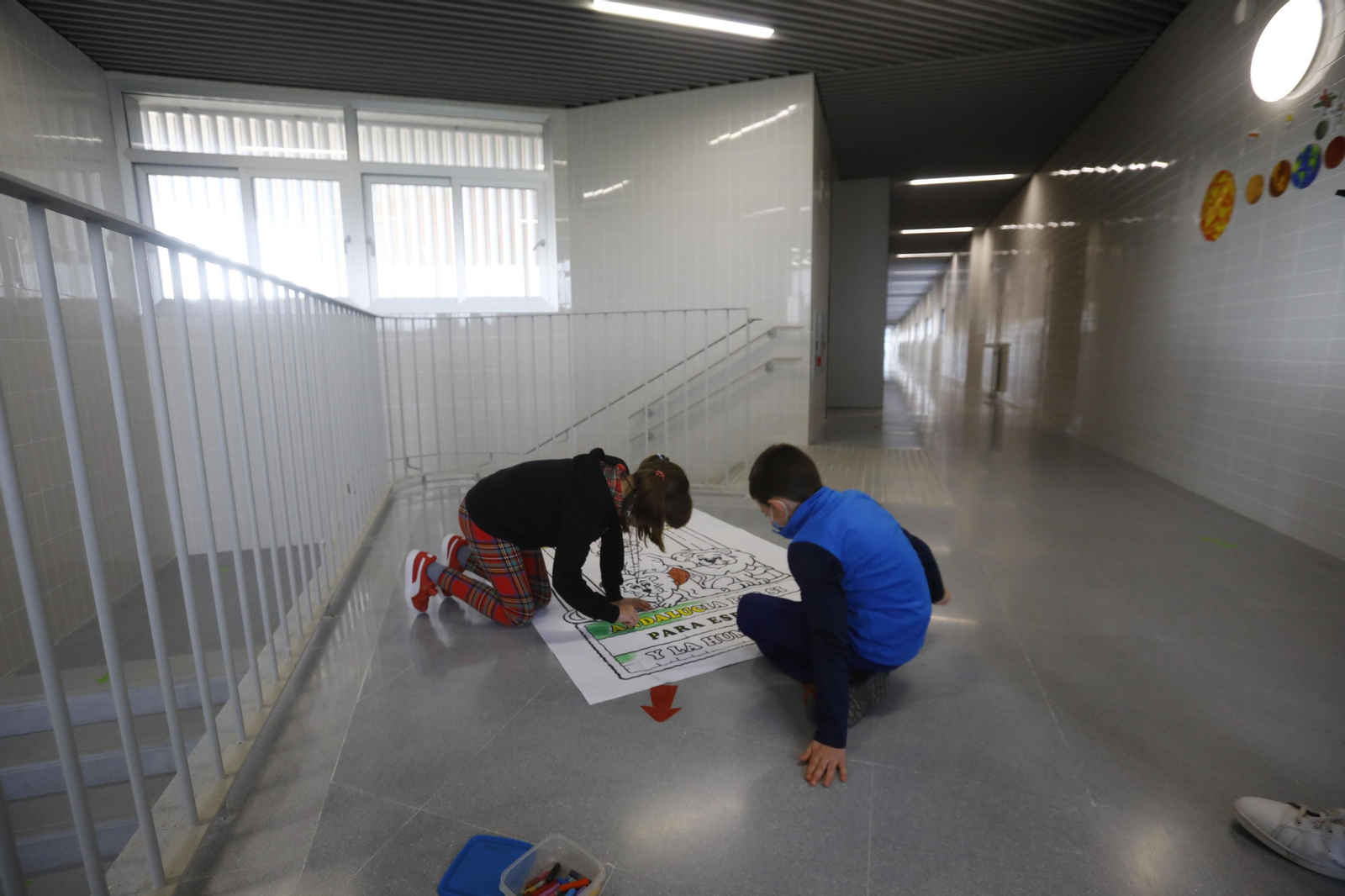 Las fotografías de la inauguración del colegio Turruñuelos.