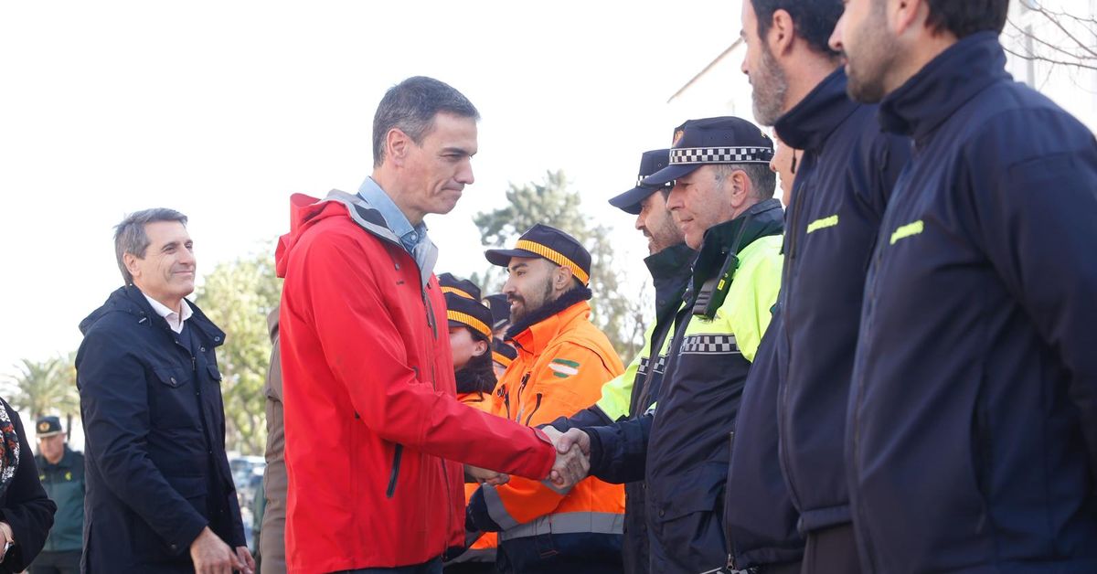 Así ha sido la llegada de Pedro Sánchez al puesto de mando de San Roque