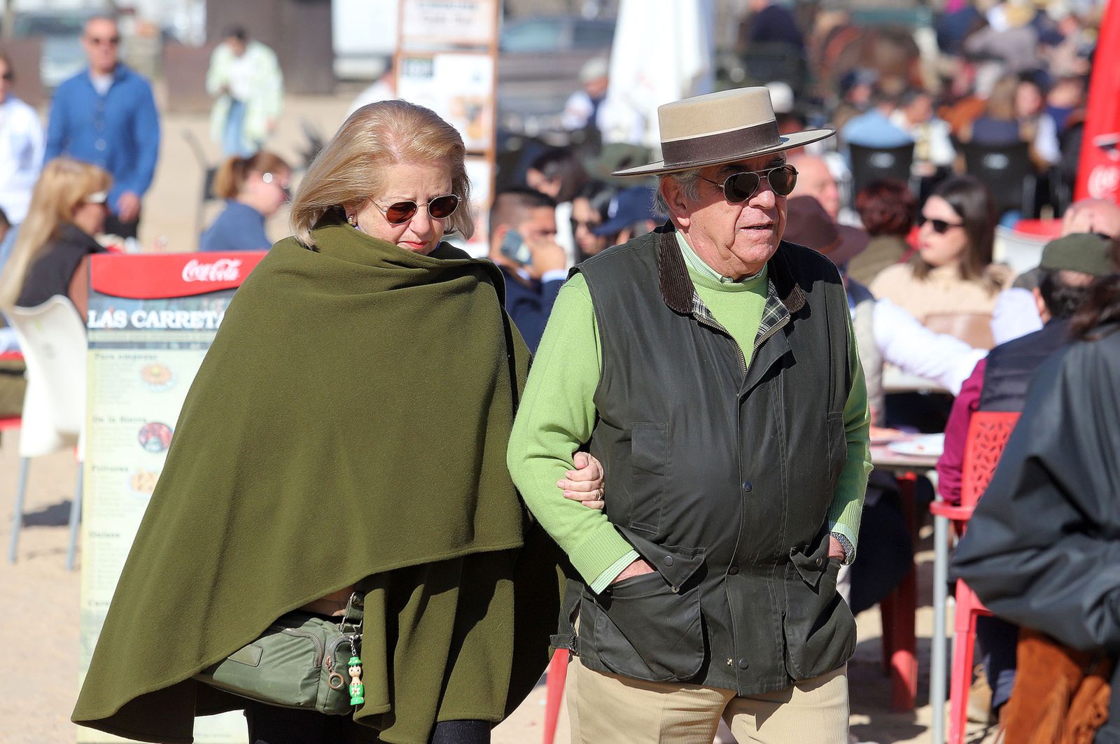 Imágenes del ambiente previo a la celebración de la Candelaria en El Rocío