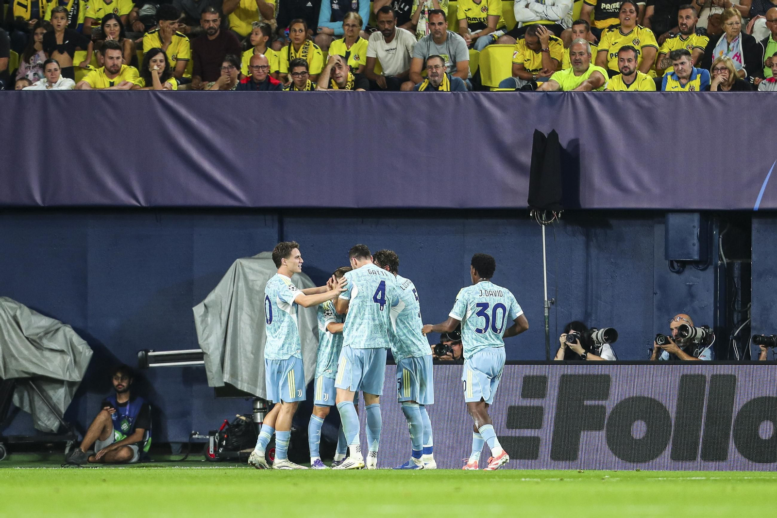 Las fotos del Villarreal-Juventus