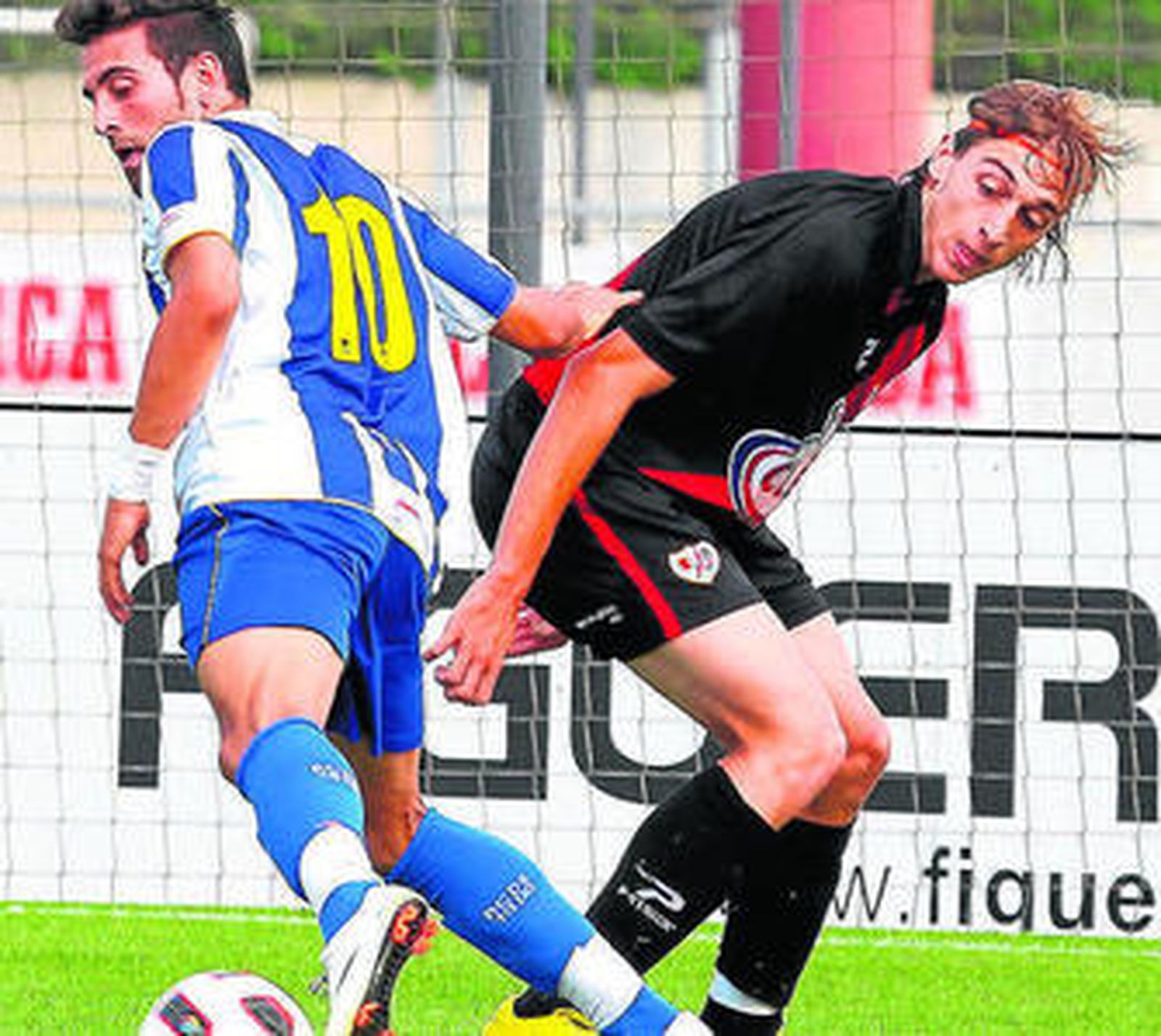 Pirulo, con el 10, en su etapa como espanyolista.