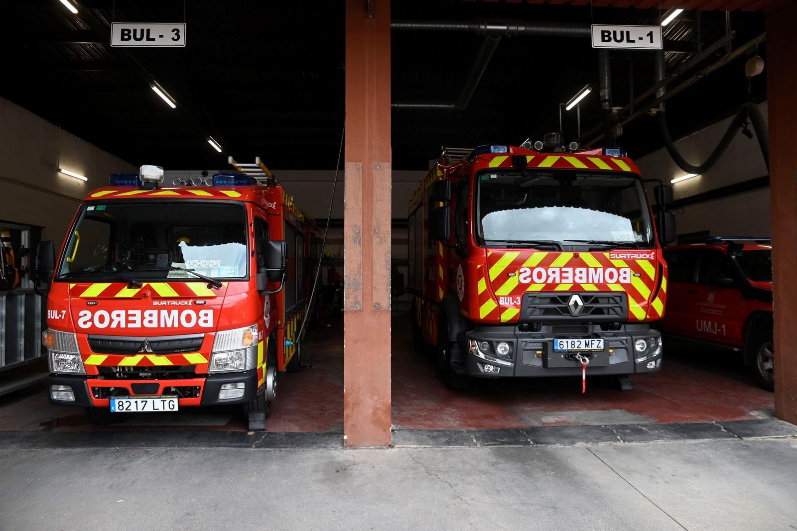 Vehículos del Servicio de Extinción de Incendios y Salvamento de Córdoba