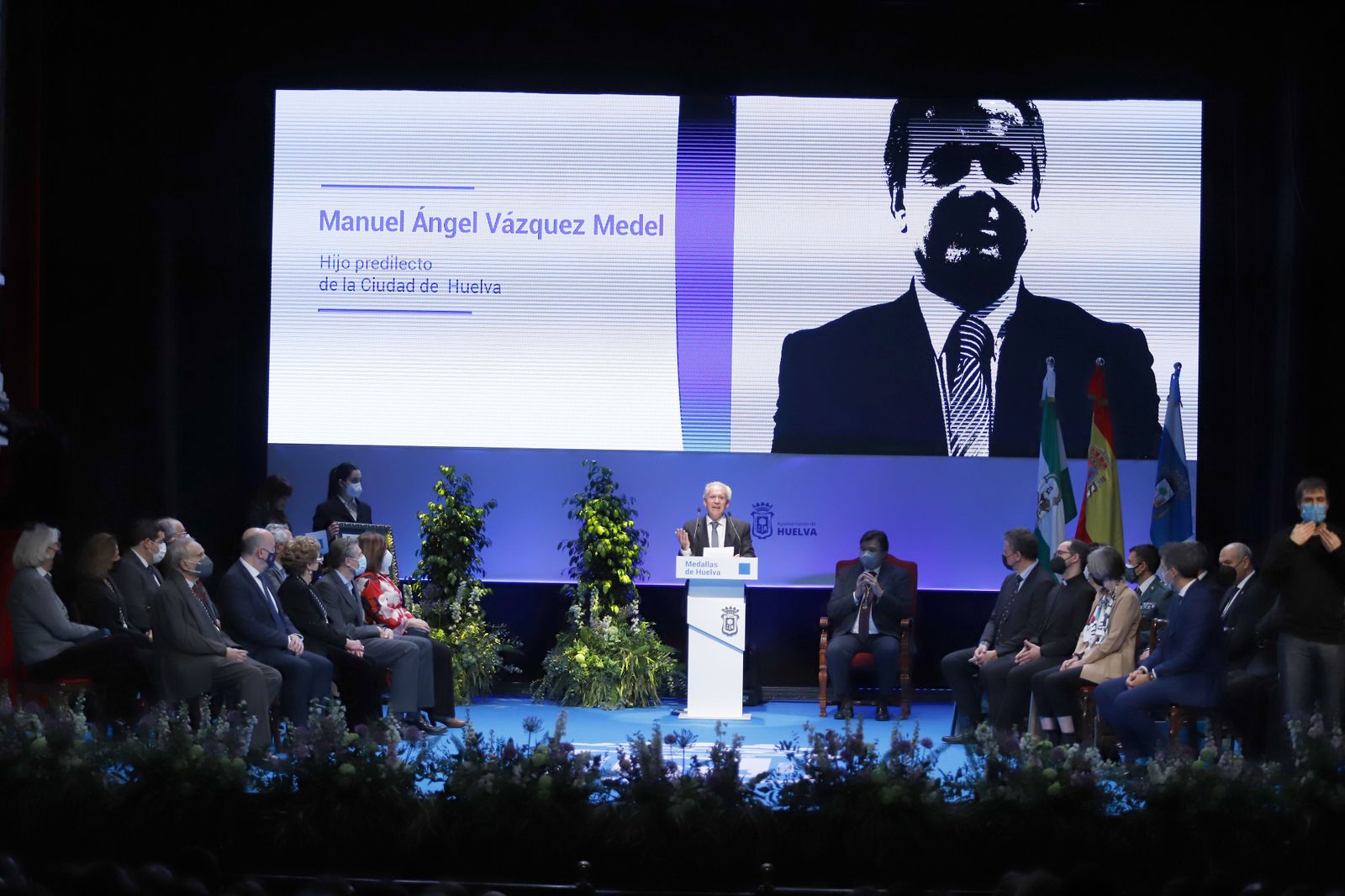 Imágenes de la entrega de Hijo Predilecto y de Hijos Adoptivos de Huelva