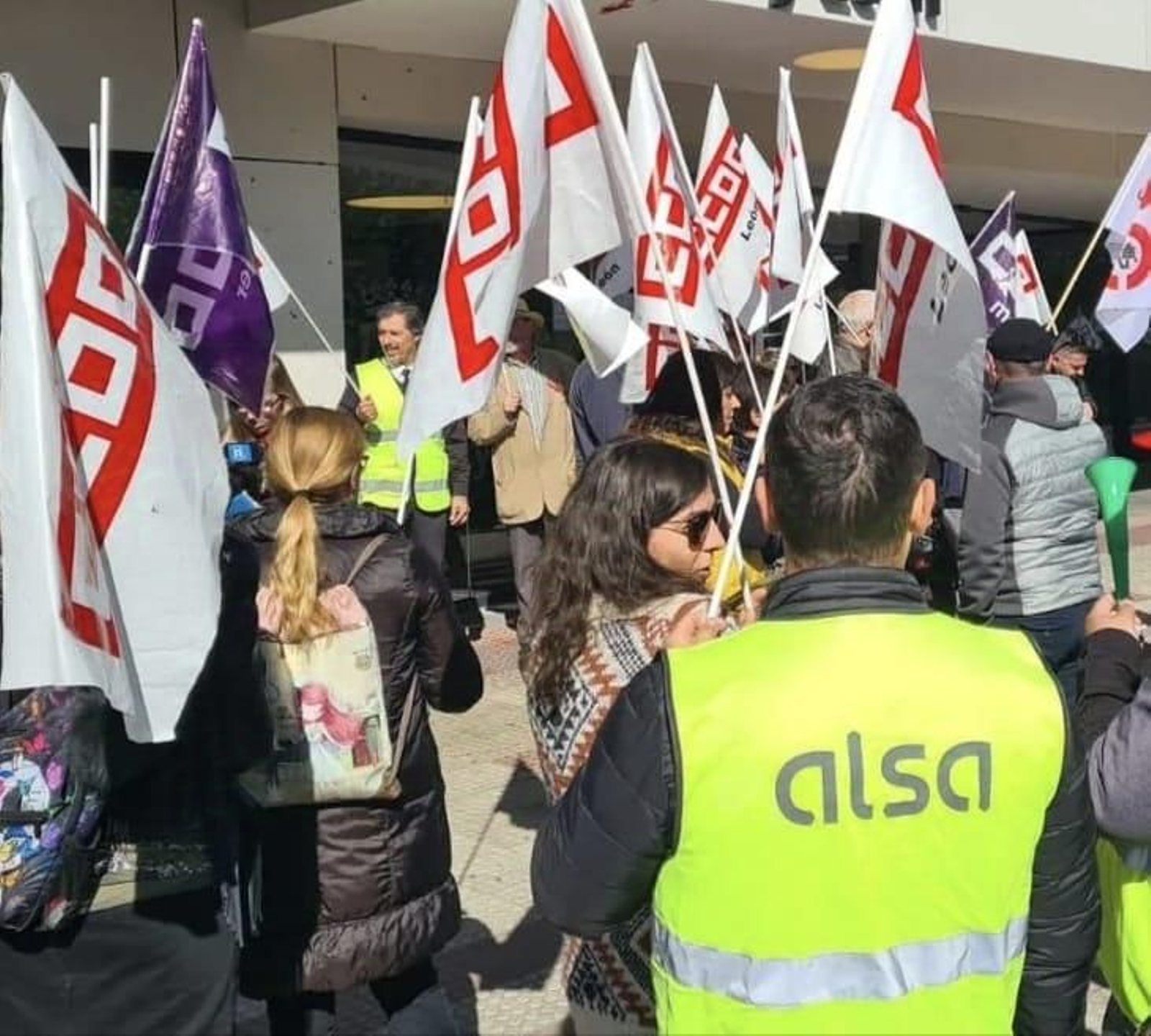 Huelga convocada por CCOO en Vélez-Málaga