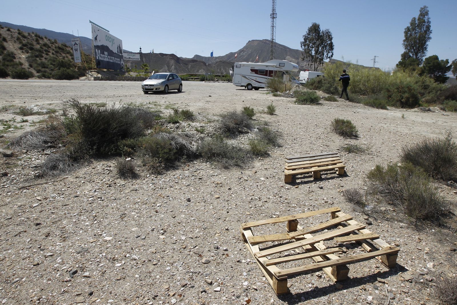Fotogalería basura en el Desierto de Tabernas