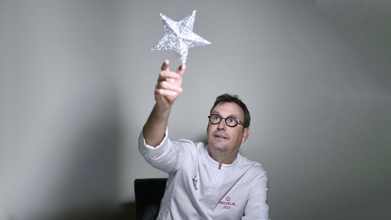 Leo Griffioen en su restaurante de Cádiz, galardonado con su primera estrella Michelin. Leo Griffioen en su restaurante de Cádiz, galardonado con su primera estrella Michelin.