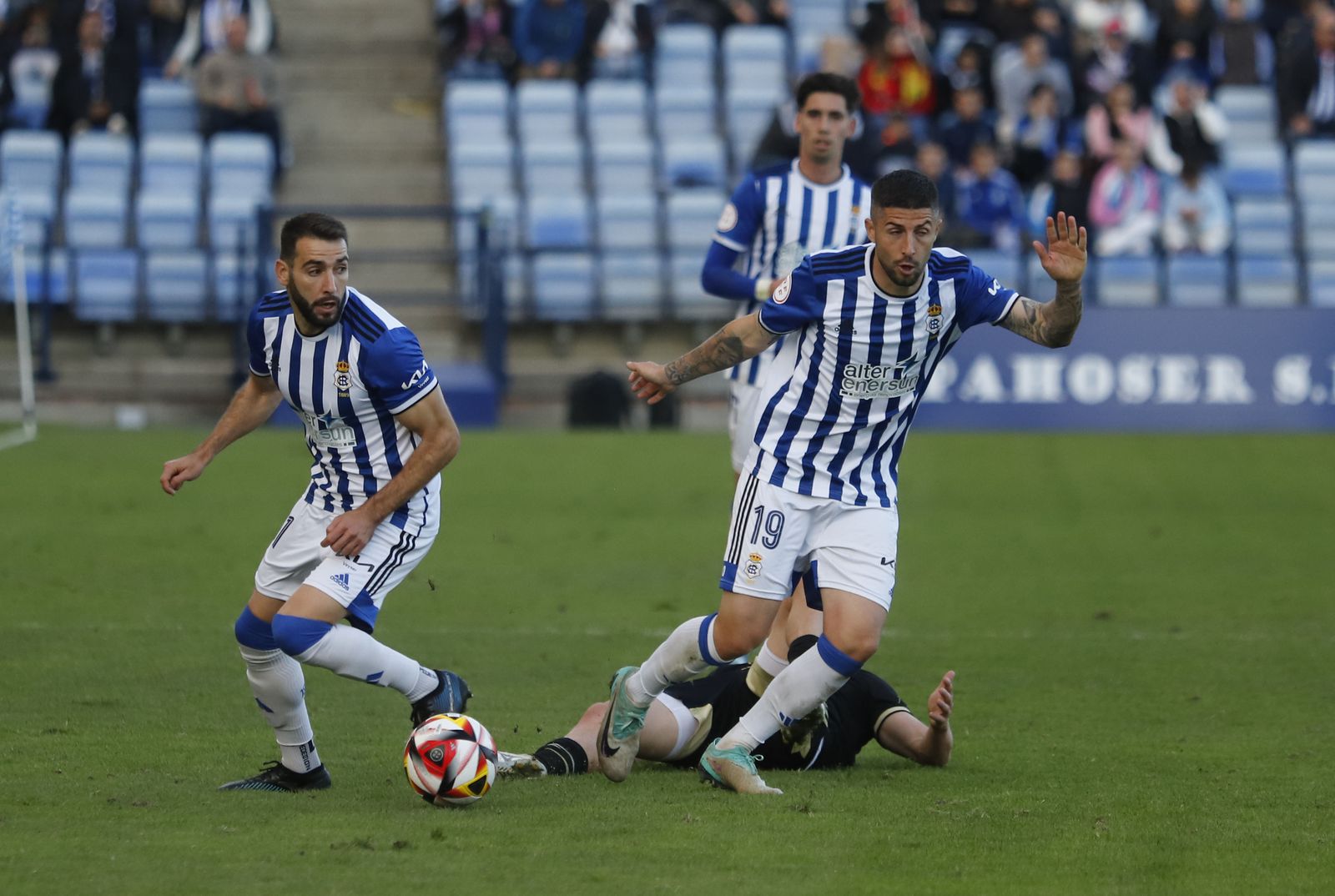 Imágenes del encuentro entre el Recreativo de Huelva y el Real Murcia