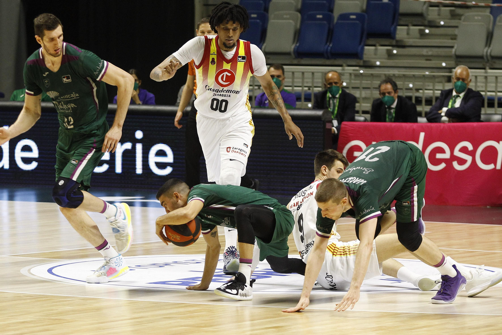Los cinco años de Adam Waczynski en el Unicaja, en fotos