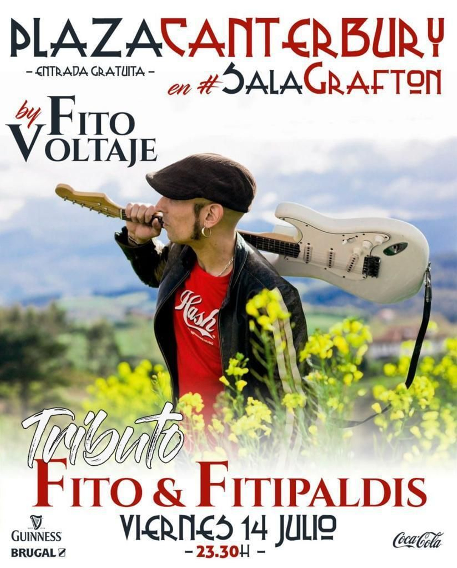 Tributo a Fito & Fitipaldis, en Plaza Canterbury, Jerez Tributo a Fito & Fitipaldis, en Plaza Canterbury, Jerez