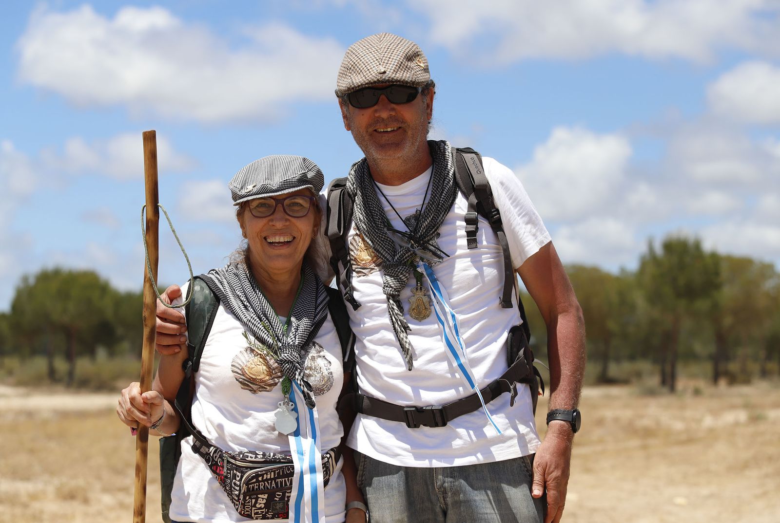 Todos los peregrinos de la Hermandad de Huelva, en imágenes