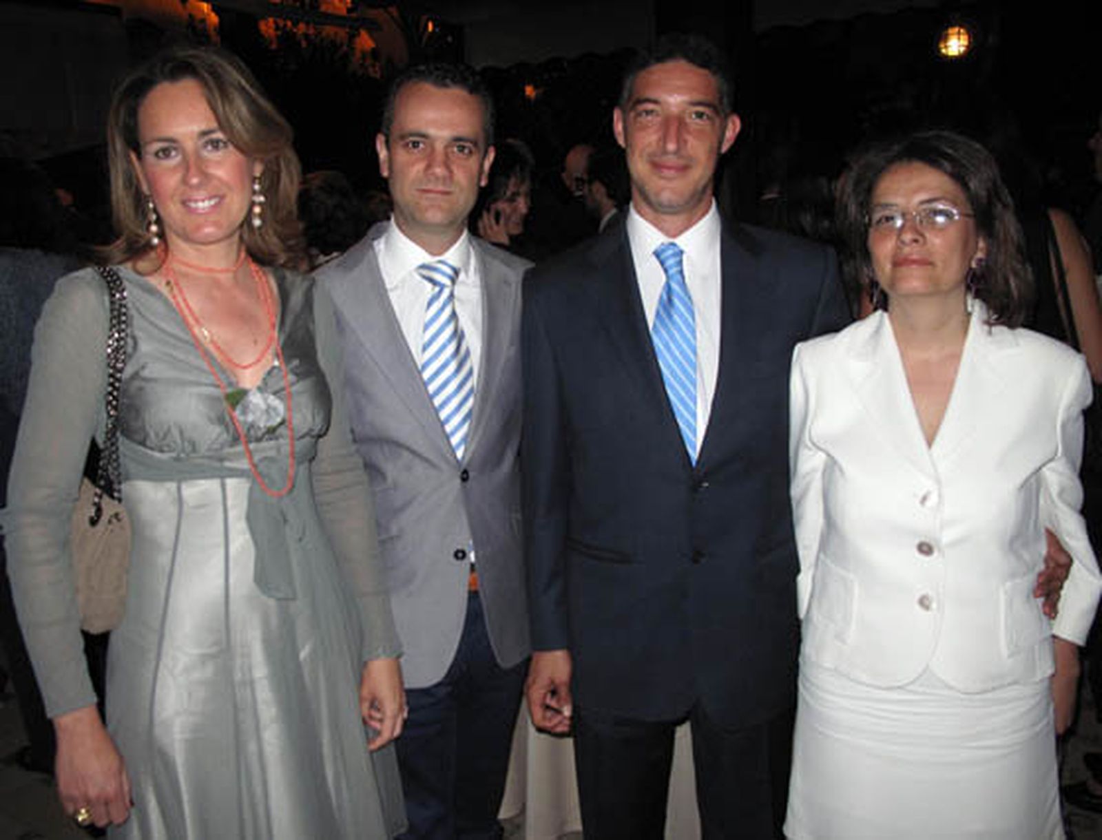 María Antonia Barrera, enfermera; Juan Manuel Núñez, pediatra neonatólogo; el ginecólogo Pedro Beltrán y la pediatra Teresa Bermejo.

Foto: Victoria Ramírez