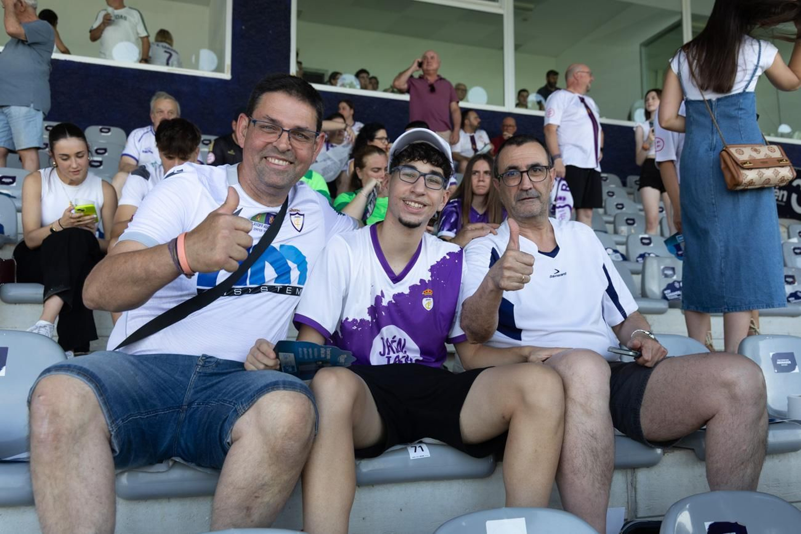 Las mejores imágenes del partido Real Jaén- Atlético Central