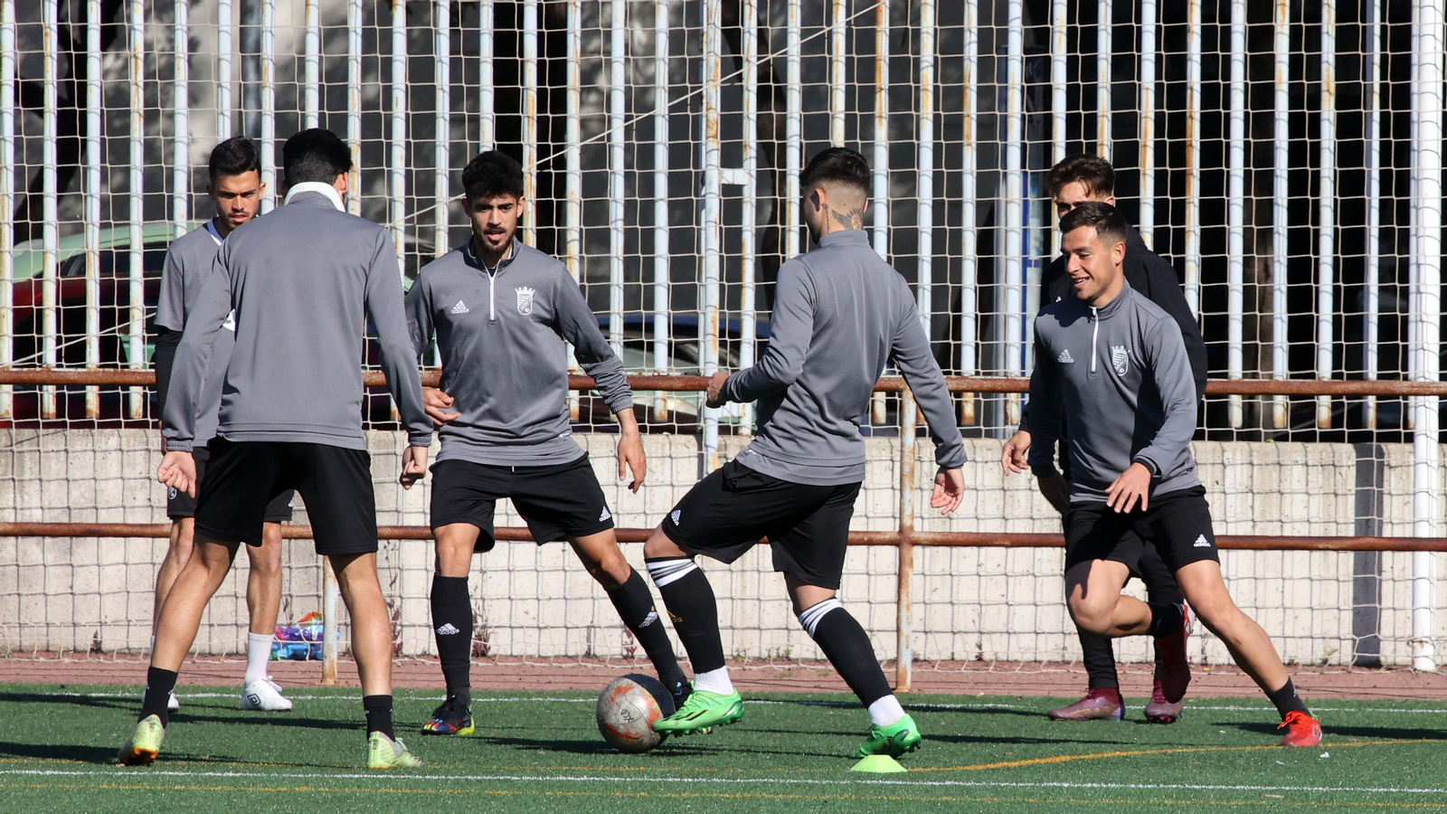 Entrenamiento de Juan Pedro 'El Pirata' con el Xerez CD