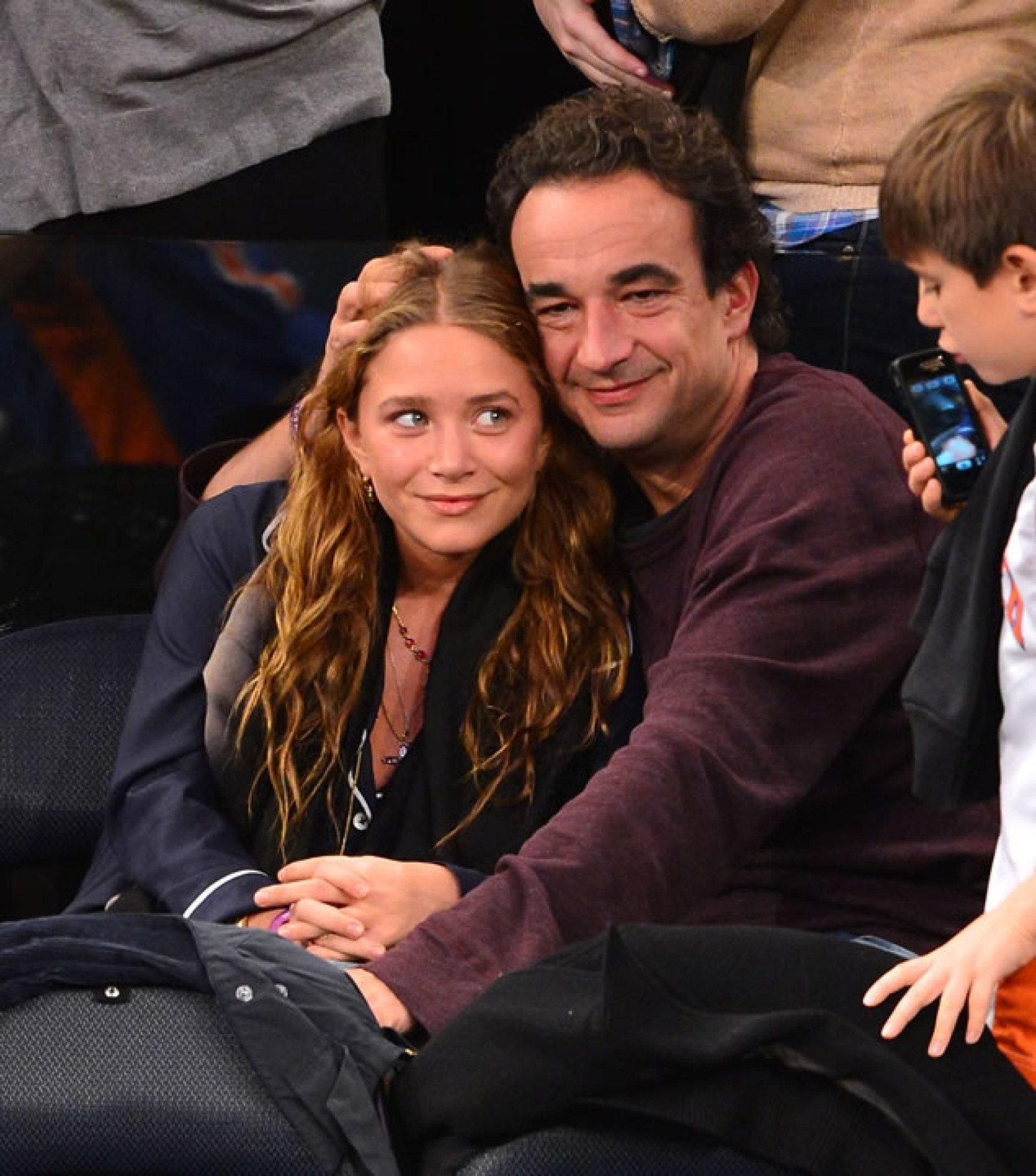 Sarkozy y Olsen, cuando aún eran felices.